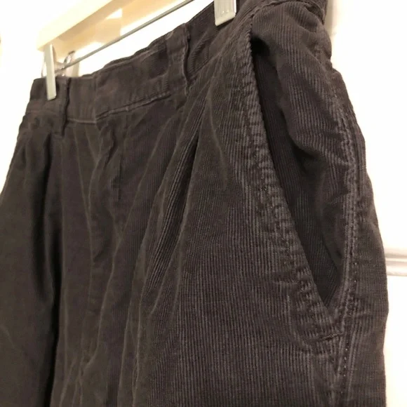 2/$20🍁Gap | High rise pleated taper corduroy pants (6) - Picture 7 of 11
